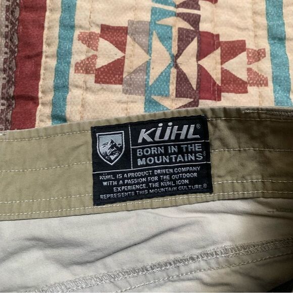 Kuhl Tan Shorts size 34 - Picture 6 of 8